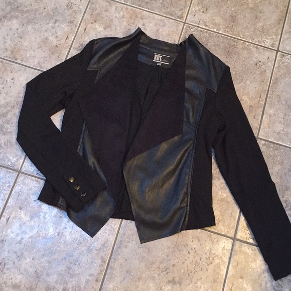 Kut from the Kloth Jackets & Blazers - Kut from the Kloth  Faux Leather Jacket